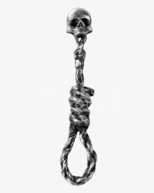 Hang Man"s Noose Earring By Alchemy Gothic, England, HD Png Download, Free Download
