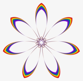 Flower Rainbow Png , Png Download, Transparent Png, Free Download