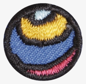 Small Cartoon Planet Embroidery Patch - Emblem, HD Png Download, Free Download