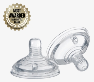 Original Baby Bottle Nipples - Gray Tommee Tippee Anti Colic Bottles, HD Png Download, Free Download