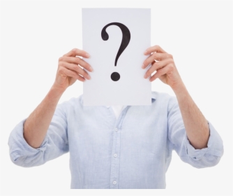 Man With Question Mark On Face Transparent Background, HD Png Download, Free Download