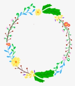 Floral Lingkaran, HD Png Download, Free Download