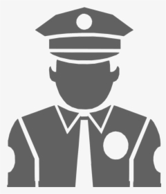 Security Guard Icon Png - Security Guard Silhouette Clipart, Transparent Png, Free Download