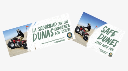Safe Dunes Start With You - All-terrain Vehicle, HD Png Download, Free Download
