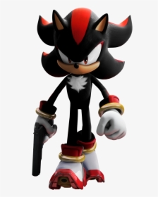 Shadow The Hedgehog With Gun, HD Png Download, Free Download