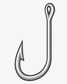 Fish Hook Png - Transparent Background Fishing Hook Clipart, Png Download, Free Download