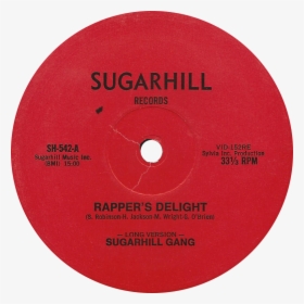 Rapper"s Delight By Sugarhill Gang Us 12-inch Vinyl - Cd, HD Png Download, Free Download