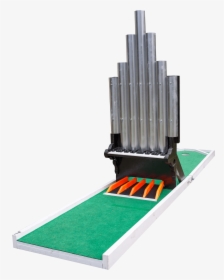 Skee Ball, Pipe Organ, Windmill Only Available On The - Miniature Golf, HD Png Download, Free Download