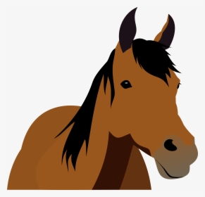 Transparent Cartoon Horse Png - Cartoon Horse Front View, Png Download, Free Download