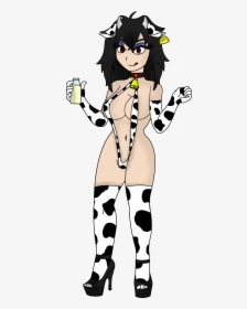 Helley Cow Bikini - Cartoon, HD Png Download, Free Download