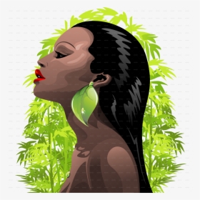 Illustrations Of Beautiful Black Women, HD Png Download, Free Download