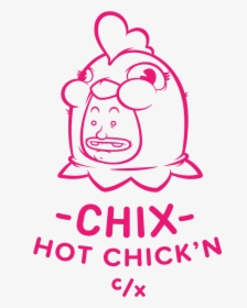 Chix Hot Chicken Logo - Chix Hot Chicken, HD Png Download, Free Download