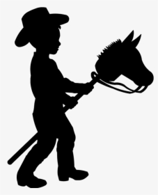 Stick Horse Silhouette, HD Png Download, Free Download