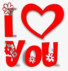 I Love You Png Transparent Image - Love You Logo Png, Png Download, Free Download