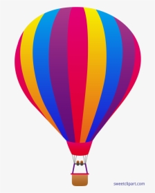 Hot Air Balloon Vector Png Clipart , Png Download - Air Balloon Vector Png, Transparent Png, Free Download