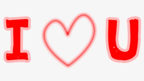 I Love You Simple Png - Heart, Transparent Png, Free Download