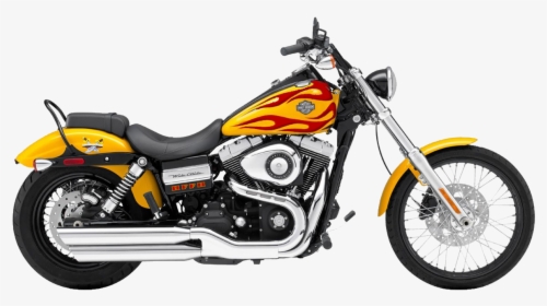 Moto Png Image, Motorcycle Png Picture Download - Harley Davidson Wide Glide Yellow, Transparent Png, Free Download