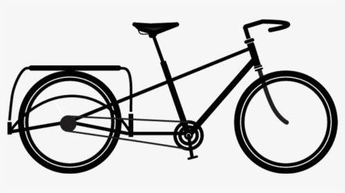 Pereira Longtail Cargo Bike Silhouette - 2019 Norco Indie 3, HD Png Download, Free Download