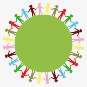 People Holding Hands In A Circle - People Holding Hands Clipart, HD Png Download, Free Download