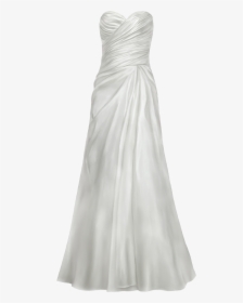 Transparent Wedding Dress Silhouette Png - Wedding Dress Transparent Png, Png Download, Free Download