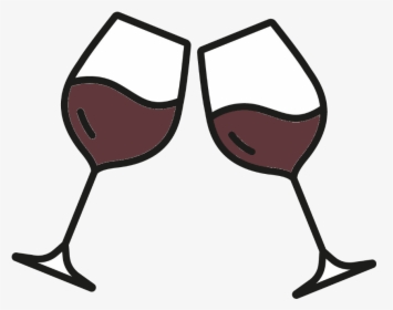 Transparent Red Wine Glass Png - Transparent Background Wine Glass Clip Art, Png Download, Free Download