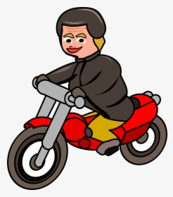 Motorcycle Cartoon Png - Naik Motor Png, Transparent Png, Free Download