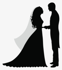 Wedding Silhouette Png - Wedding Silhouette No Background, Transparent Png, Free Download