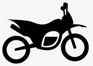 Single Motorbike - Motorbike Icon Png, Transparent Png, Free Download