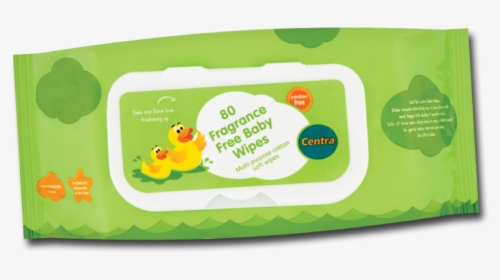 Ct Babywipesfragrancefree - Centra Baby Wipes, HD Png Download, Free Download