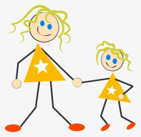 Mother And Daughter Clipart - Flag Venezuela, HD Png Download, Free Download