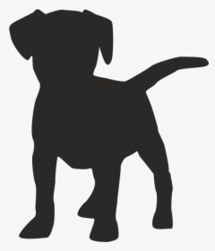 Dog Silhouette Puppy - Silhouette Dog Jack Russell, HD Png Download, Free Download