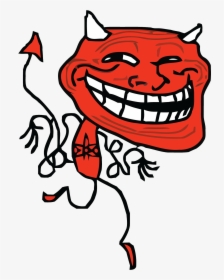 Transparent Troll Face Png - Demon Troll Face, Png Download, Free Download