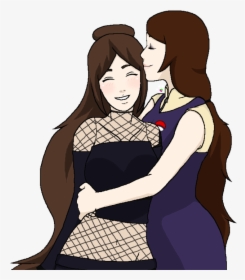 Mother And Png Transparent - Mother And Daughter Drawing, Png Download, Free Download