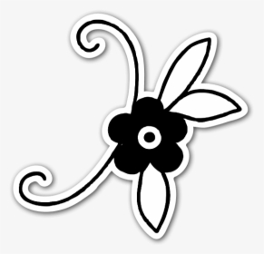 Cute Simple Flower Sticker, HD Png Download, Free Download