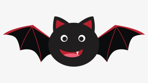 Art,fictional Cat - Halloween Clip Art Bat, HD Png Download, Free Download