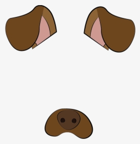 Dog Mask - Dog Filter By Itself, HD Png Download, Free Download