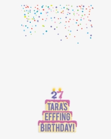 Birthday Snapchat Filter Png, Transparent Png, Free Download