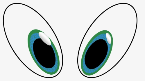 Big Cartoon Eyes Clipart - Funny Eyes Clipart, HD Png Download, Free Download