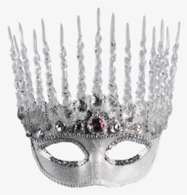 Transparent Silver Masquerade Mask, HD Png Download, Free Download