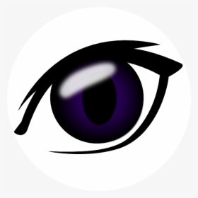Anime Eye Clip Art At Clker - Eye Anime Transparent Background, HD Png Download, Free Download