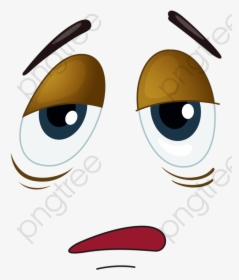 Tired Eye Png - Kartun Emoji, Transparent Png, Free Download