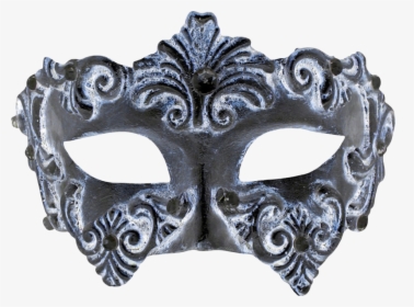 Masquerade Silver Png - White Masquerade Mask Transparent, Png Download ...