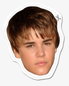 We"re Printing This Justin Bieber Mask For A Birthday - Justin Bieber January 2011, HD Png Download, Free Download