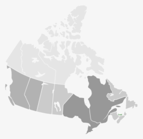 Map Of Canada Transparent Background, HD Png Download, Free Download