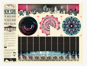 Radio City / United Church - Arcade Fire, HD Png Download, Free Download