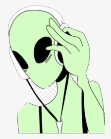 Alien Clipart Kawaii Green Hd X Transparent Png - Alien Geek, Png Download, Free Download