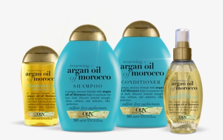 Ogx® Argan Oil Of Morocco Collection - Ogx Hair Care, HD Png Download ...