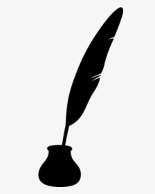 Transparent Quill Ink Silhouette, HD Png Download, Free Download