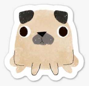 Cute Dog Sticker - Cartoon, HD Png Download, Free Download