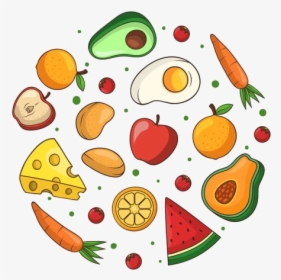 Healthy Food Clipart Free Vector Art Stock Graphics - Healthy Food Vector Png, Transparent Png, Free Download